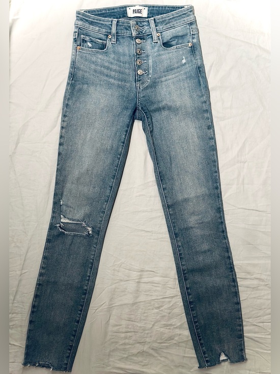 PAIGE Denim - PAIGE Hoxton Ankle Button Fly 23